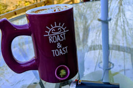 CaliConnected Roast & Toast Ceramic Coffee Mug Pipe Review