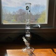 CaliConnected LA Pipes 16” 5mm Thick Showerhead Straight Tube Bong Review