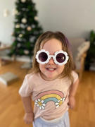 No Nasties kids Flower Fun Sunglasses | Pink, White or Peach Review