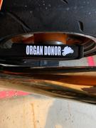 Moto Loot Motorcycle Decal - Organ Donor (2 pack) Review