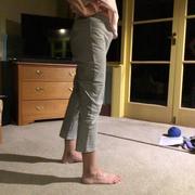 BoxHill PRE-ORDER Vassalli Skinny Leg 7/8 Lightweight Pull On Pants Gingham Review