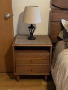Grain Wood Furniture Mid Century Two-Drawer Nightstand Review