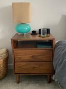 Grain Wood Furniture Mid Century Two-Drawer Nightstand Review