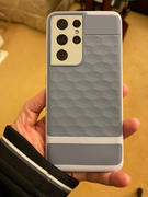 allmytech.pk Galaxy S21 Ultra Parallax Rugged Slim Case by Caseology - Purple ish ACS02368 Review