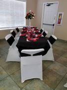 tableclothsfactory.com 108 Black Polyester Round Tablecloth Review