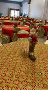 tableclothsfactory.com 108 Red Polyester Round Tablecloth Review