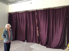 tableclothsfactory.com Pack of 2 | 5FTx10FT Eggplant Fire Retardant Polyester Curtain Panel Backdrops With Rod Pockets Review