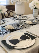 tableclothsfactory.com Pack of 6 |13 White Round Acrylic Beaded Charger Plates Review