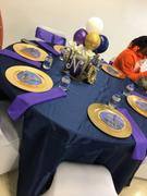tableclothsfactory.com 5 Pack 17x17 Purple Polyester Linen Napkins Review