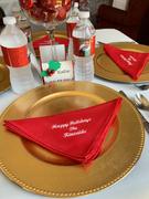 tableclothsfactory.com 5 Pack 17x17 Red Polyester Linen Napkins Review