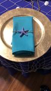 tableclothsfactory.com 5 Pack 17x17 Turquoise Polyester Linen Napkins Review