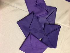 tableclothsfactory.com 5 Pack | Purple Seamless Cloth Dinner Napkins, Reusable Linen | 20x20 Review