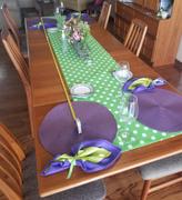 tableclothsfactory.com 5 Pack | Purple Seamless Cloth Dinner Napkins, Reusable Linen | 20x20 Review