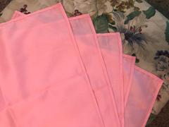 tableclothsfactory.com 5 Pack 20x20 Rose Quartz Polyester Linen Napkins - Clearance SALE Review