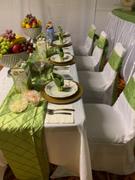 tableclothsfactory.com 5 Pack | 7x106 Apple Green Pintuck Chair Sash Review
