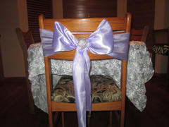 tableclothsfactory.com 5 pack | 6x106 Lavender Satin Chair Sash Review