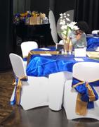 tableclothsfactory.com 5 Pack | Royal Blue Satin Chair Sashes | 6x106 Review