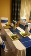 tableclothsfactory.com 5 pack | 6x106 Royal Blue Satin Chair Sash Review