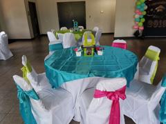 tableclothsfactory.com 5 pack | 6x106 Turquoise Satin Chair Sash Review