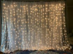 tableclothsfactory.com 18FT x 9FT | 600 Sequential White LED Lights With White Organza BIG Photography Curtain Backdrop Review