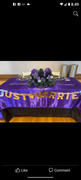tableclothsfactory.com 60x126 Purple Satin Rectangular Tablecloth Review