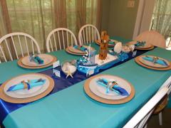 tableclothsfactory.com 72x120 Turquoise Polyester Rectangular Tablecloth Review