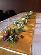 tableclothsfactory.com 12x108 Champagne Satin Table Runner Review