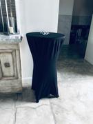 tableclothsfactory.com Black Cocktail Spandex Table Cover Review