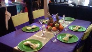 tableclothsfactory.com 12x108 Apple Green Satin Table Runner Review