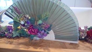 tableclothsfactory.com Turquoise Asian Silk Folding Fans Review