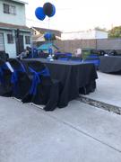 tableclothsfactory.com Black Polyester Banquet Chair Covers, Reusable or 1x Use Stain Resistant Chair Covers Review