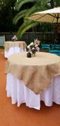 tableclothsfactory.com 60x10 Yards Chambury Casa Natural Jute Burlap Fabric Rolls Review
