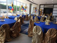 tableclothsfactory.com Gold Universal Satin Chair Covers, Folding, Dining, Banquet & Standard Size Chair Covers Review
