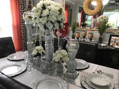 tableclothsfactory.com Silver DASHING Mirror Foil Table Runner Review