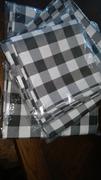 tableclothsfactory.com Buffalo Plaid Tablecloth | 60x126 Rectangular | White/Black | Checkered Polyester Tablecloth Review