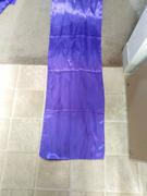 tableclothsfactory.com 12x108 Purple Satin Table Runner Review