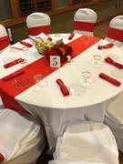 tableclothsfactory.com 12x108 Red Polyester Table Runner Review