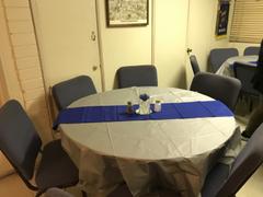 tableclothsfactory.com 12x108 Royal Blue Polyester Table Runner Review