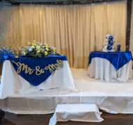 tableclothsfactory.com 60x 60 Royal Blue Seamless Satin Square Tablecloth Overlay Review