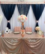 tableclothsfactory.com 90x156 Premium Sequin Rectangle Tablecloth Rose Gold|Blush Review