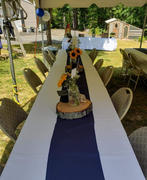 tableclothsfactory.com 12x108 Navy Blue Polyester Table Runner Review