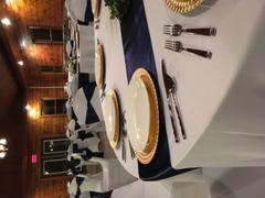 tableclothsfactory.com 12x108 Navy Blue Satin Table Runner Review