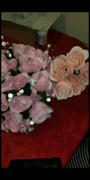 tableclothsfactory.com 12 Bush Pink 84 Rose Buds Real Touch Artificial Silk Flowers Review