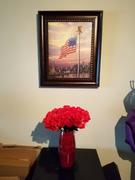 tableclothsfactory.com 12 Bush Red 84 Rose Buds Real Touch Artificial Silk Flowers Review