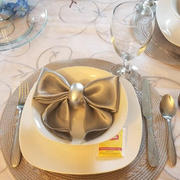 tableclothsfactory.com 5 Pack | 20x 20 Silver Satin Linen Napkins Review