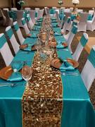 tableclothsfactory.com 5 Pack | 20x 20 Turquoise Satin Linen Napkins Review