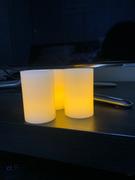 tableclothsfactory.com 3 Pack LED Flameless Votive Candles Real Flicker Tea Light Candle Warm White Review