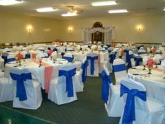 tableclothsfactory.com White Polyester Square Top Banquet Chair Covers Review