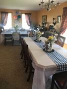 tableclothsfactory.com Buffalo Plaid Table Runner | Blue / White | Gingham Polyester Checkered Table Runner Review