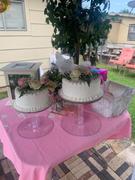 tableclothsfactory.com 5-Tier Clear Acrylic Cake Stand Set, Cupcake Holder Dessert Pedestals Review